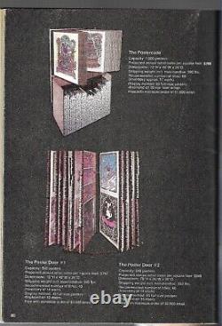 1972 Illustrated Synergisms 80-page POSTER Catalog Hippies, Blacklight groovy