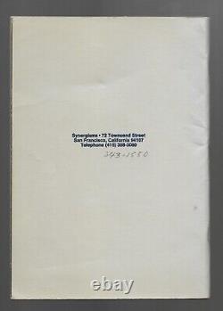 1972 Illustrated Synergisms 80-page POSTER Catalog Hippies, Blacklight groovy