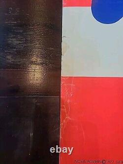 1972 Nova Posters VOTE Dayglo Signed Artist Carlos Swirski Robert Indiana