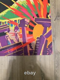 1972 ZEUS Third Eye Inc. Original Black Light Poster Original
