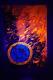 1972 Zodiac Black Light Poster 21 1/2 X 33