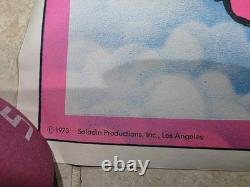 1973 SALADIN DO SOMETHING BIG F A GIANT BLACKLIGHT POSTER 23x35 Rare