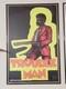 1973 Trouble Man George Stowe Jr. Black Light Poster One Stop Blaxploitation
