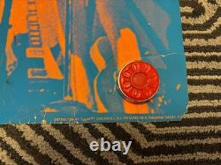 1973 VINTAGE BLACKLIGHT POSTER With BOB DYLAN GEORGE HARRISON RINGO STAR AS-IS