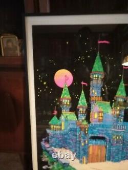 1975 Magic Castle Velvet Neon Poster #125 Funky Enterprises