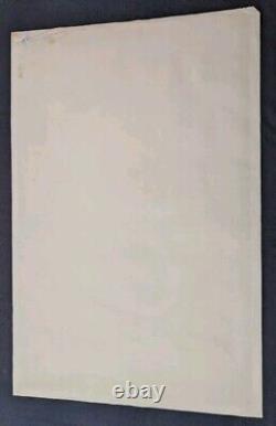 1978 AA Sales Velva Print PP-479 Flaming Serpent Blacklight Poster! 23x35
