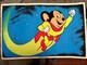 1978 Mighty Mouse Terrytoons Blacklight Fabric Poster 35x23 Dargis #3261
