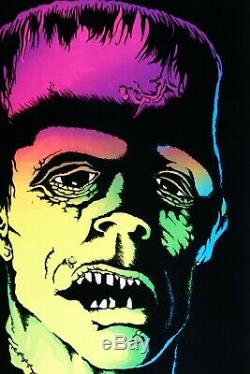 1978 Vintage Blacklight Poster Frank Monsterfrankenstein Rare Aa Sales Pinup