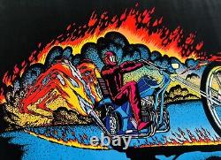 1978 Vintage CHOPPER PP-483 VELVA-PRINT Black Light POSTER 23 x 35 AA Sales Inc