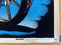1978 Vintage CHOPPER PP-483 VELVA-PRINT Black Light POSTER 23 x 35 AA Sales Inc