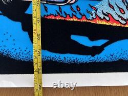 1978 Vintage CHOPPER PP-483 VELVA-PRINT Black Light POSTER 23 x 35 AA Sales Inc