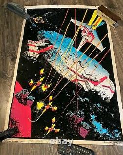 1980 Empire Attack Blacklight Poster #931 Funky Enterprises