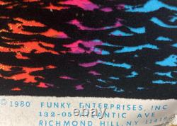 1980 Funky Enterprises Inc Rainbow Black Light Poster 930 New NOS 23x34