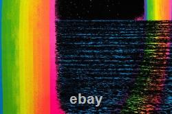 1980 Rainbow Blacklight Poster Funky Enterprises New York Gorgeous Sparkles