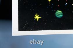 1980 Rainbow Blacklight Poster Funky Enterprises New York Gorgeous Sparkles