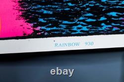 1980 Rainbow Blacklight Poster Funky Enterprises New York Gorgeous Sparkles