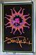 1996 Jimi Hendrix Flocked Black Light 1738 Winterland Scorpio Poster 34 X 23
