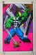 1996 Marvel Comics Hulk 35 X 23 Blacklight Poster 1 1990's Marvelmania/avengers