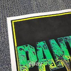 1996 Pantera Felt Blacklight Poster 23x35 (Scorpio Posters) Snake & Cowboy Skull