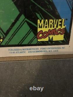 1996 VINTAGE SPIDER-MAN VELVET BLACKLIGHT POSTER Marvel #403 23 x 35 Funky