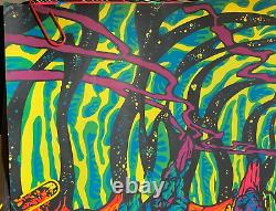2000 LIGHT YEARS AWAY 1970 THIRD EYE BLACKLIGHT POSTER By MICHAEL RHODES #230
