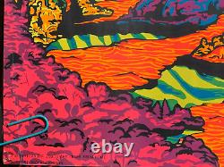 2000 LIGHT YEARS AWAY 1970 THIRD EYE BLACKLIGHT POSTER By MICHAEL RHODES #230