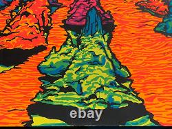 2000 LIGHT YEARS AWAY 1970 THIRD EYE BLACKLIGHT POSTER By MICHAEL RHODES #230