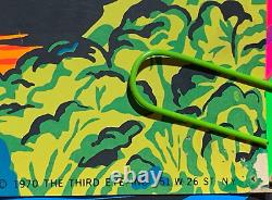 2000 LIGHT YEARS AWAY 1970 THIRD EYE BLACKLIGHT POSTER By MICHAEL RHODES #230