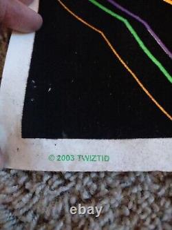 2003 Twiztid #1837 Blacklight Felt Poster 23x 35