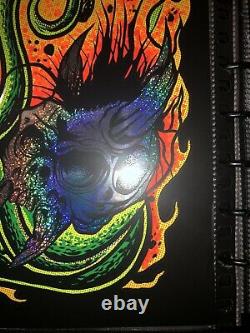 2020 Metallica Ktulu Rise Blacklight Sparkle Foil Poster # 45/50 Dirty Donny