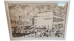22.5. X 33 Vintage Original Houston Black Light & Poster Those We're The Days