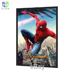 24X36 with 27X40 Led Backlit Movie Poster Light Box Advertising Display Signs