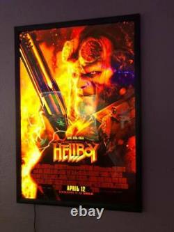 27x40 Premium 27x40 LED Light Box Movie Poster Display Frame