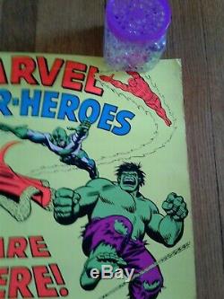 2 Blacklight 1971 Marvel Poster (s) Super Heroes & Captain America Third Eye Inc