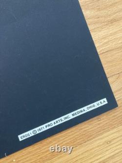 2 Original Vintage Poster Neon eros 69 sex pro Arts Black Light Head Shop 21x17