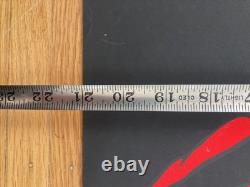 2 Original Vintage Poster Neon eros 69 sex pro Arts Black Light Head Shop 21x17