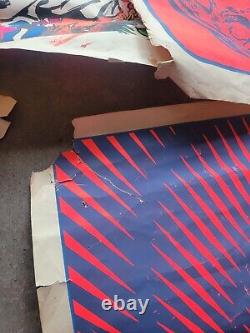 3 Vintage Blacklight Posters Lot Of 3