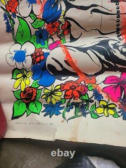 3 Vintage Blacklight Posters Lot Of 3
