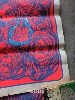 3 Vintage Blacklight Posters Lot Of 3
