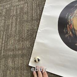 #40 1981 The Beatles John Lennon Record Store Promo Poster 25 X 19