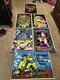 4 Alice In Wonderland Blacklight Flocked Poster And 2 Other Blacklight Posters