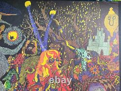 608 PEOPLE VINTAGE 1968 BLACKLIGHT PERSONALITY POSTER By Rick Ambrose -NICE