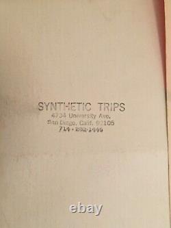 60s 70s Synthetic Trips XL SUNBURST Posters Vintage RARE! Hippie CALI Love TRIP
