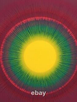 60s 70s Synthetic Trips XL SUNBURST Posters Vintage RARE! Hippie CALI Love TRIP