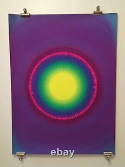 60s 70s Synthetic Trips XL SUNBURST Posters Vintage RARE! Hippie CALI Love TRIP