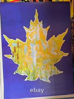 701 SWEETWATER VINTAGE 1971 BLACKLIGHT HEADSHOP POSTER By Howard Bernstein -NICE