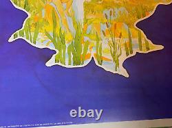 701 SWEETWATER VINTAGE 1971 BLACKLIGHT HEADSHOP POSTER By Howard Bernstein -NICE