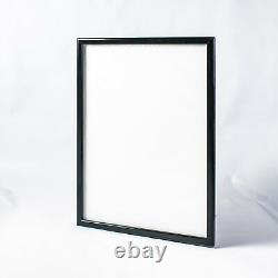 A1 illuminated Snap Frame LED Light Box Menu Show Poster Display Black