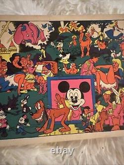 AFTER DARK VINTAGE 1970's BLACKLIGHT HEADSHOP POSTER By WOLLY WOOD 8x5
