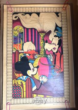 AIN'T GONNA WORK DISNEY'S FARM VINTAGE 1970 BLACKLIGHT HEASHOP POSTER By PETAGNO